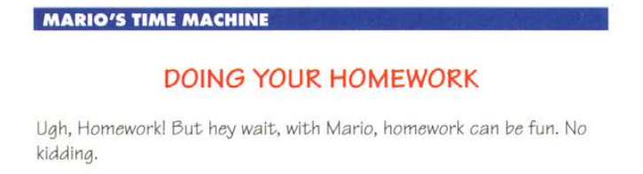 homework
