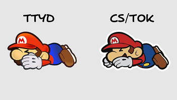 Mario defeat TTYD vs Color Splash and Origami King