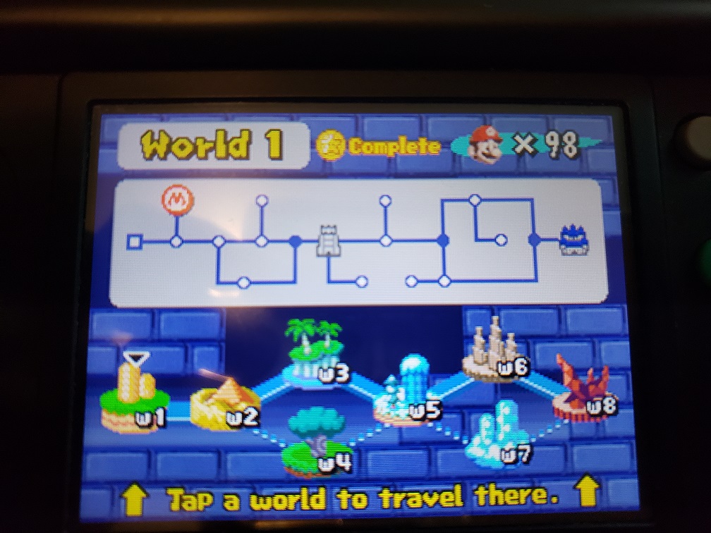 NSMB DS map