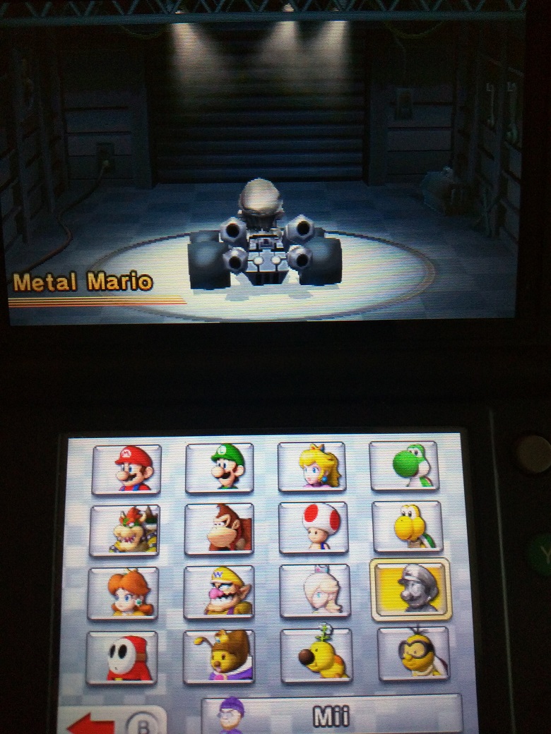 mario kart 7 roster